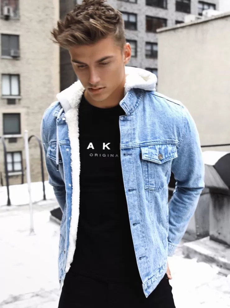 Blakely Clothing Sale*Camden Hooded Denim Jacket