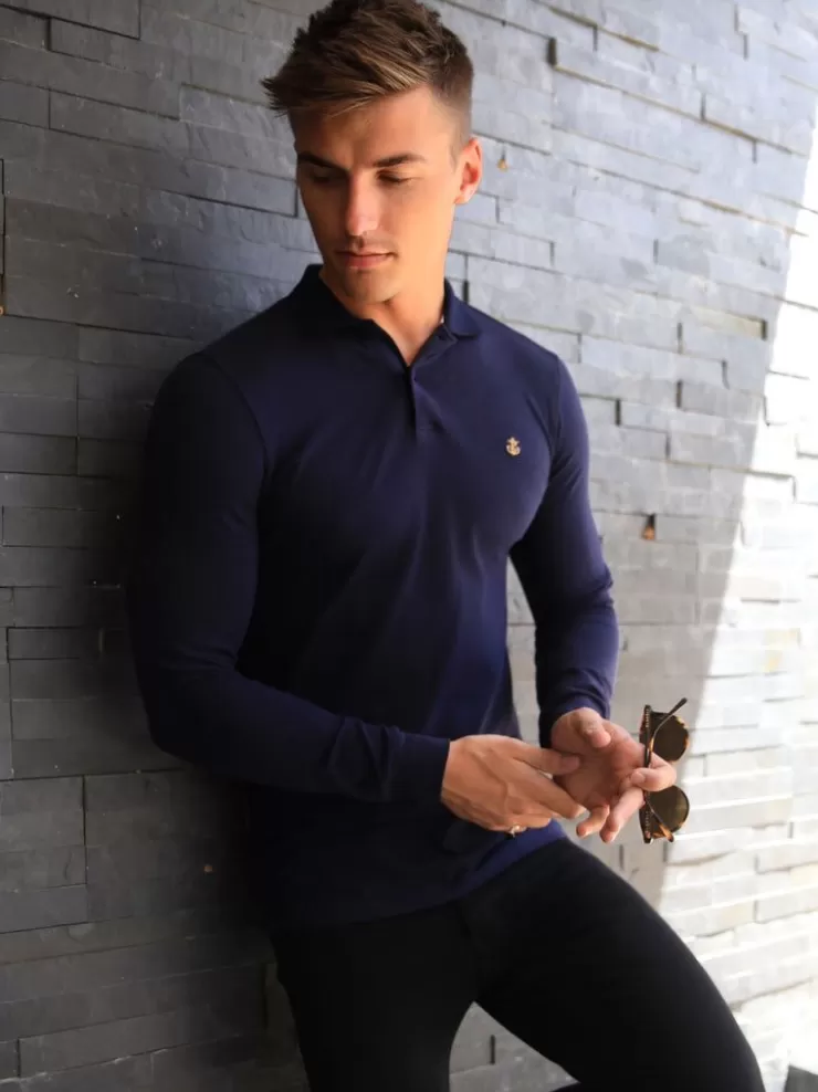 Blakely Clothing Shirts & Polos*Harrow Long-Sleeve Polo