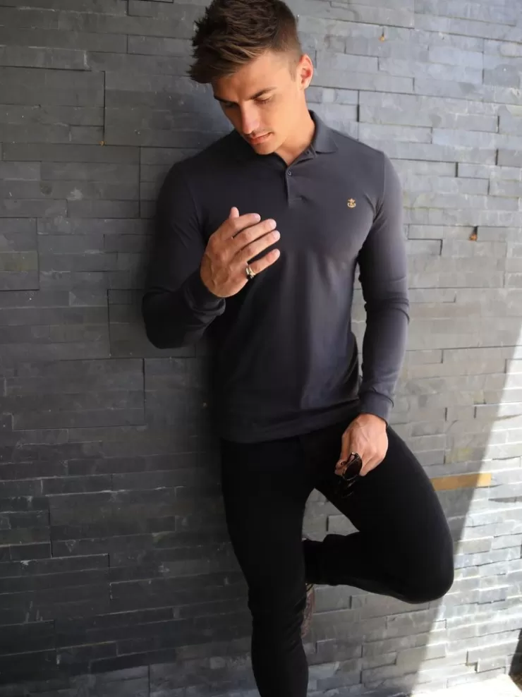 Blakely Clothing Shirts & Polos*Harrow Long-Sleeve Polo