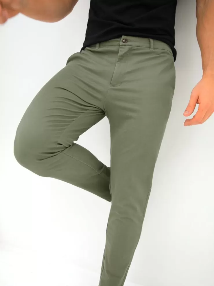 Blakely Clothing Jeans & Trousers*Kingsley Slim Fit Tailored Chinos