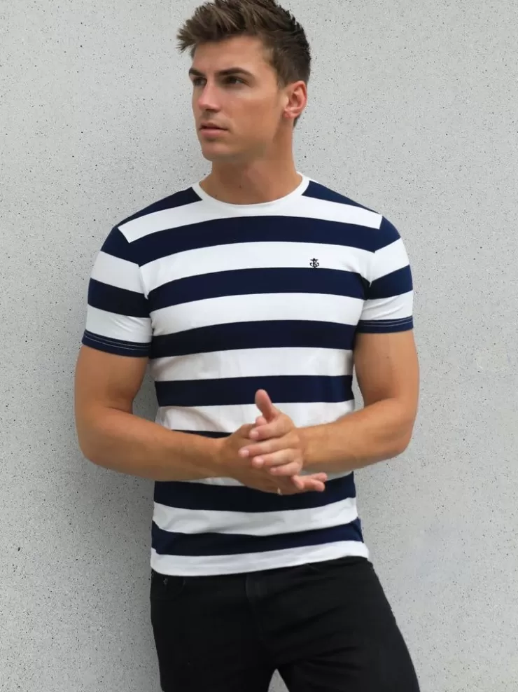 Blakely Clothing T-Shirts*Loano Stripe T-Shirt