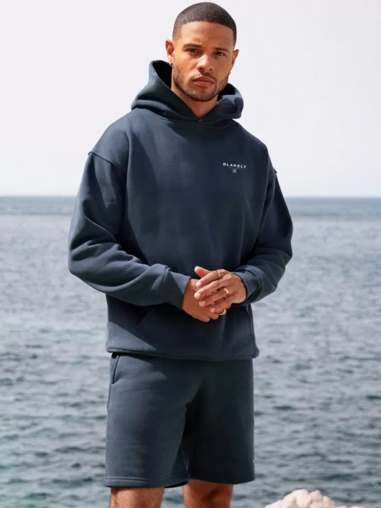 Blakely Clothing Hoodies*Riviera Initial Relaxed Hoodie