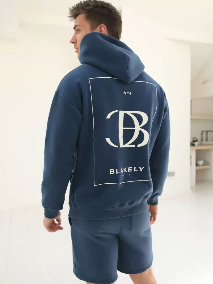 Blakely Clothing Hoodies*Riviera Initial Relaxed Hoodie