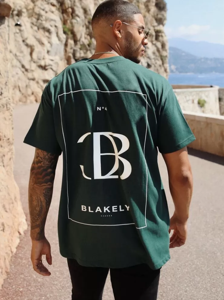 Blakely Clothing T-Shirts*Riviera Initial Relaxed T-Shirt