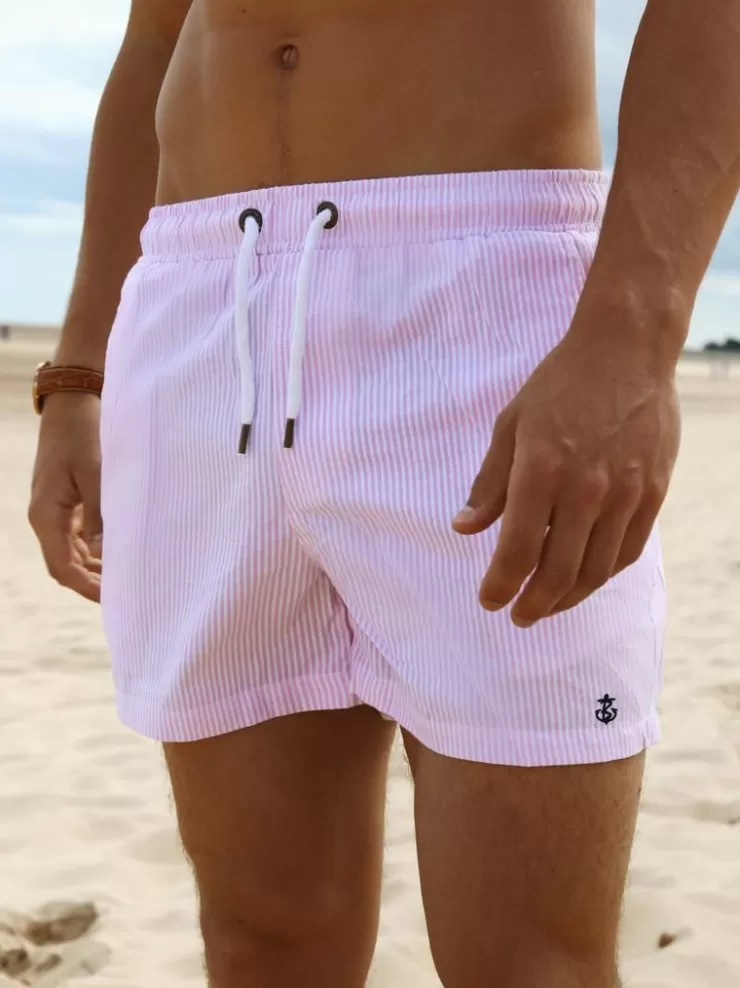 Blakely Clothing Trending*Striped Swim Shorts