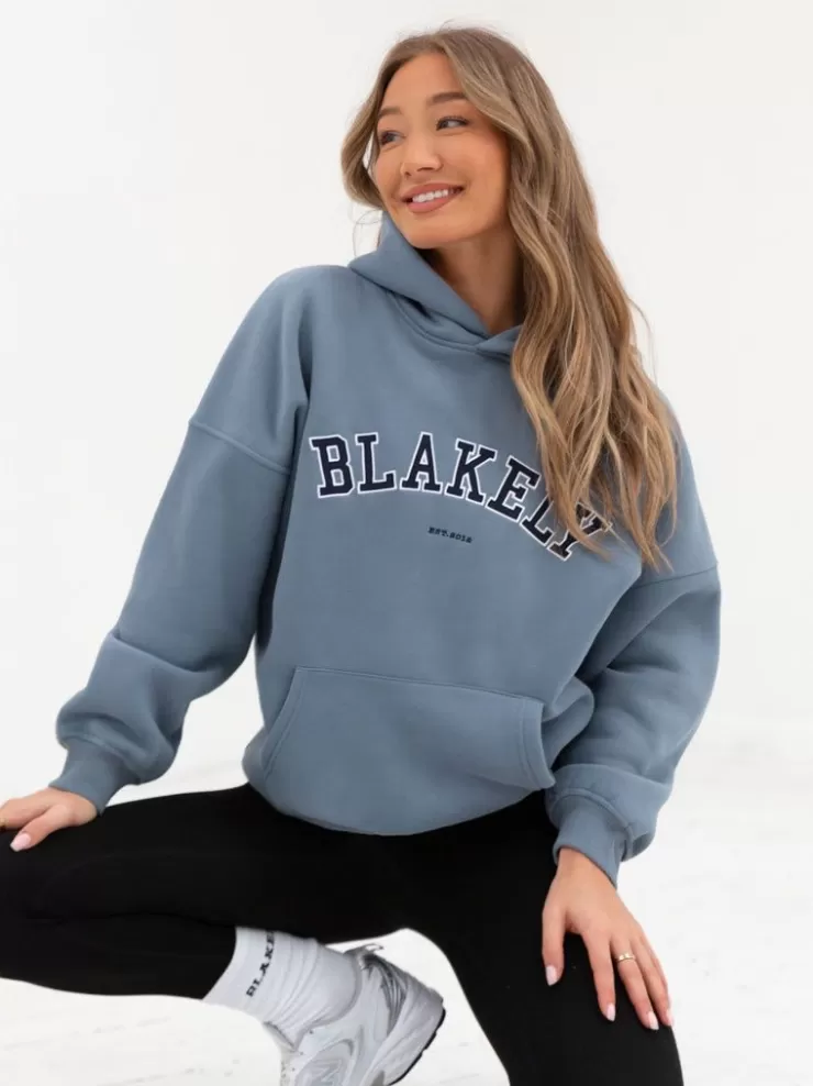 Blakely Clothing Trending*Varsity Oversized Hoodie