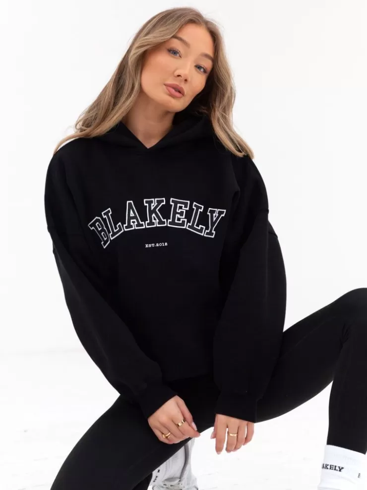 Blakely Clothing Trending*Varsity Oversized Hoodie