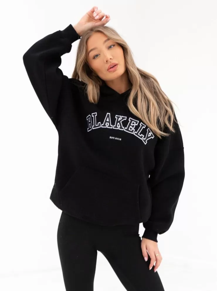 Blakely Clothing Trending*Varsity Oversized Hoodie