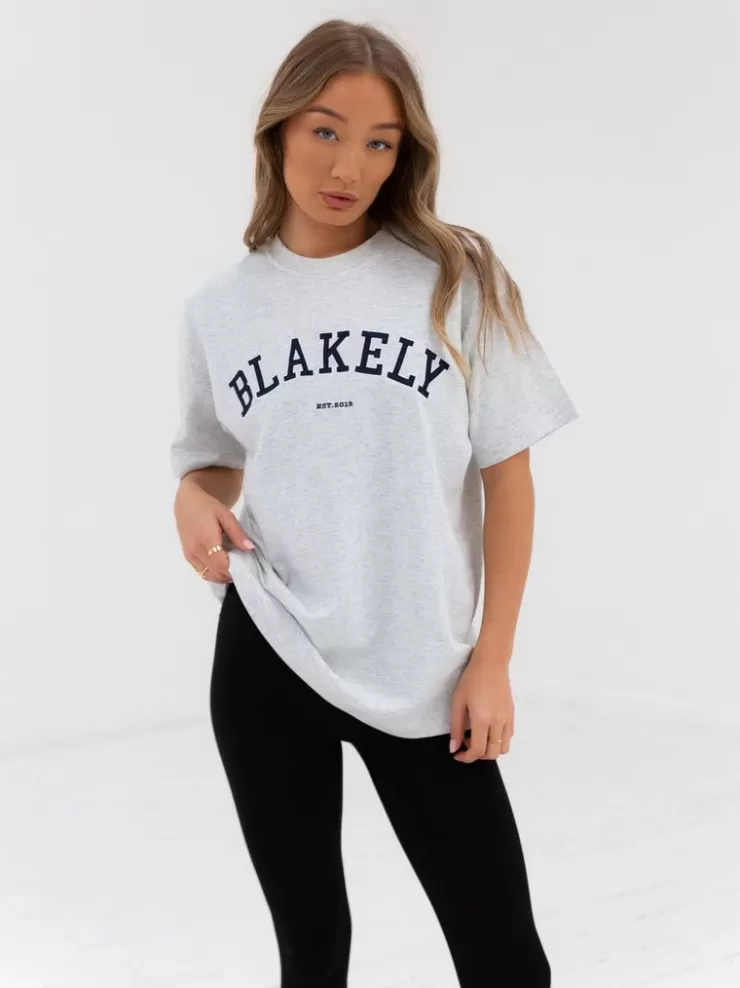 Blakely Clothing Bodysuits & Tops*Varsity Oversized T-Shirt