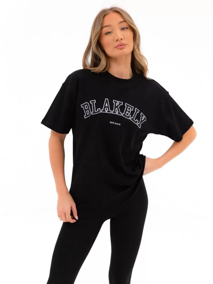 Blakely Clothing Bodysuits & Tops*Varsity Oversized T-Shirt