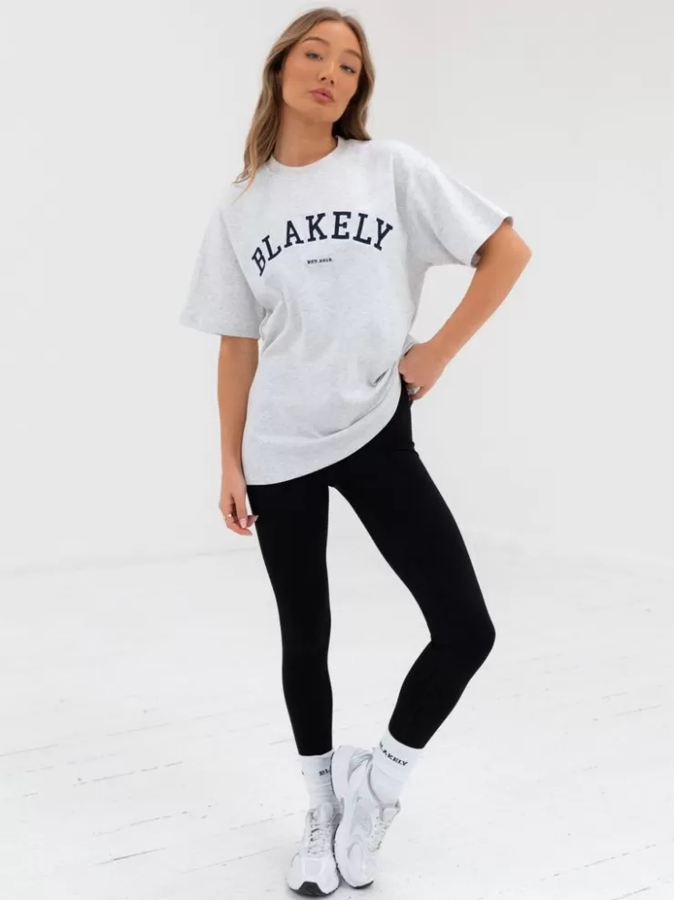 Blakely Clothing Bodysuits & Tops*Varsity Oversized T-Shirt