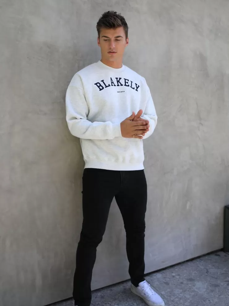 Blakely Clothing Jumpers*Varsity Relaxed Jumper